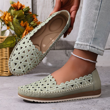 Women's Trendy Hollow Loafers