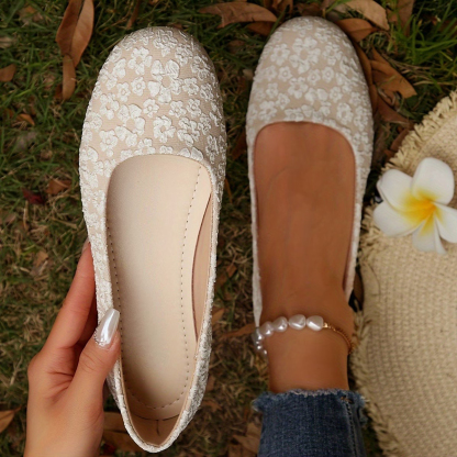 Women's Stylish Printed Slip-on Loafers