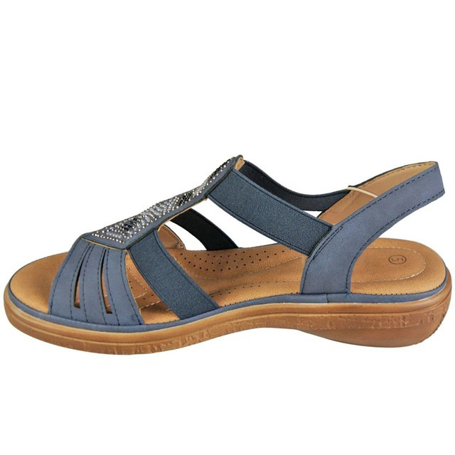 Women's Comfort Elastic Wedge Sandals