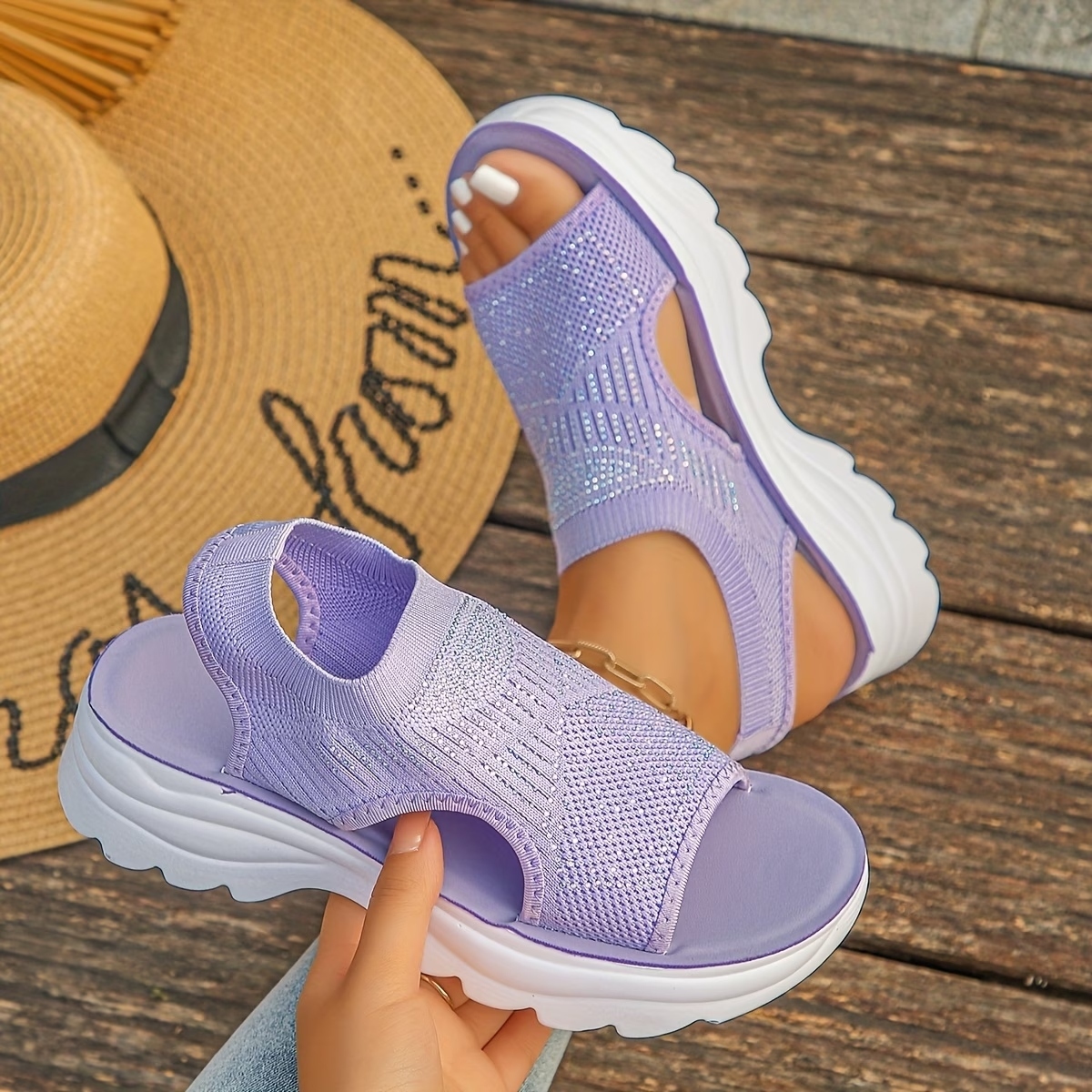 Women's Lightweight Mesh Sandals