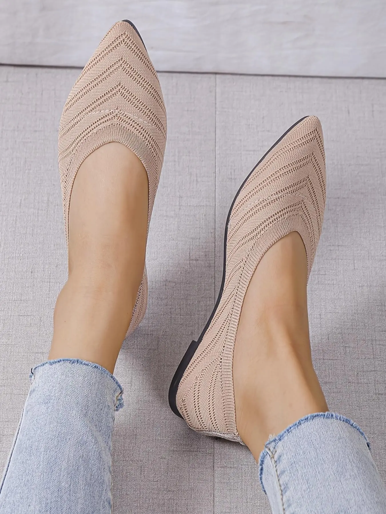 Women's Leopard Slip-on Flat Shoes