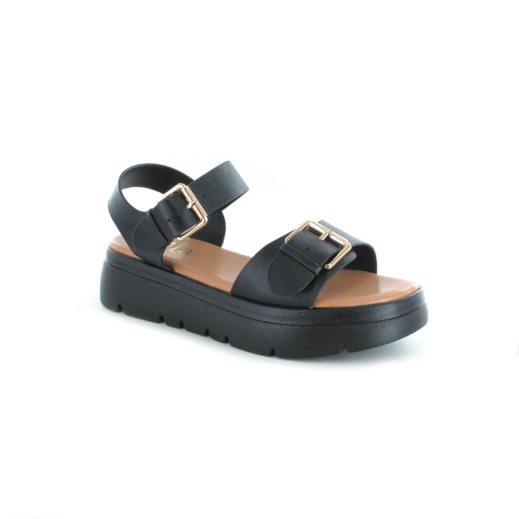 Women's Memory Foam Strap Flatform Sandals