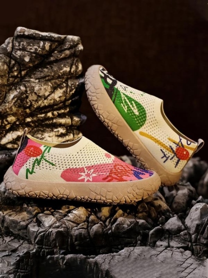 Women's Flyknit Breathable Slip-On Shoes