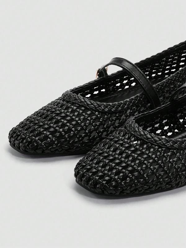 Women's Braided Mary Jane Loafers