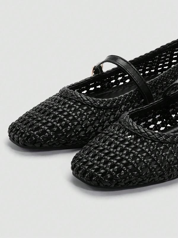 Women's Braided Mary Jane Loafers