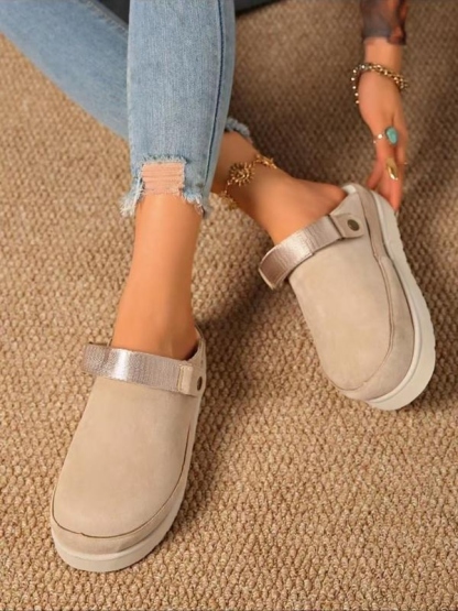 Women's Platform Slingback Clogs