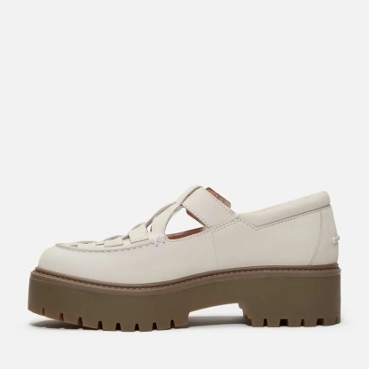 Women's Stone Street Platform Buckle Shoes