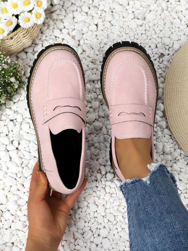 Women's Thick Sole Modern Loafers