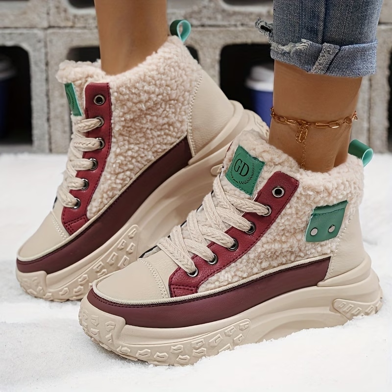 Women's Thick Sole Short Boots