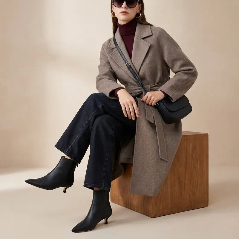 Women's Soft Vegan Dressy Ankle Boots