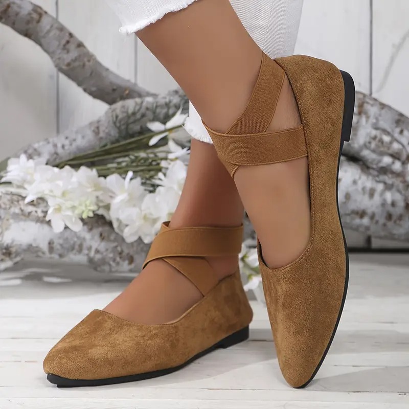 Women's Solid Color Trendy Flats