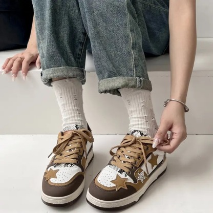 Plus Size Denim Low Top Fashion Canva Shoes