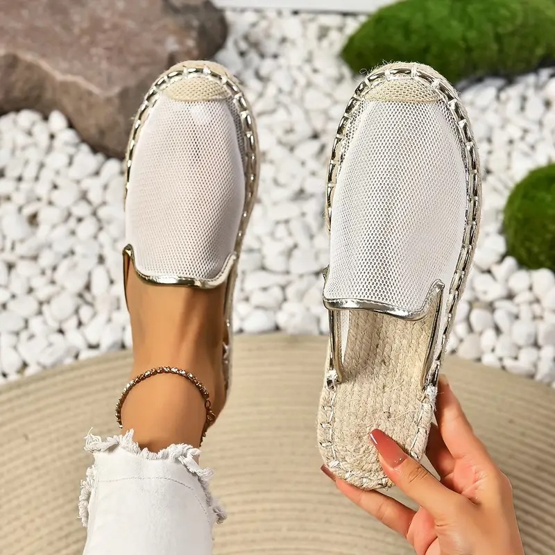 Women's Mesh Fishman Flat Shoes