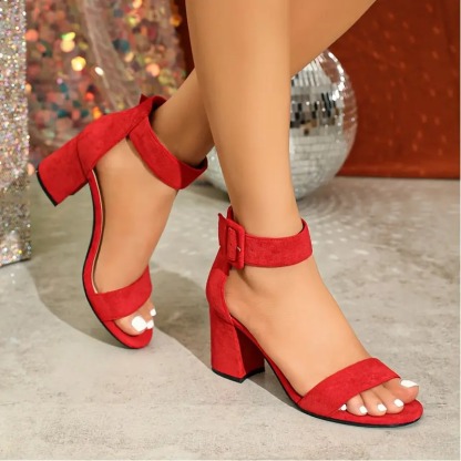 Women's Adjustable Ankle Strap Heels
