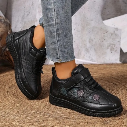 Women's Floral Outdoor Ankle Boots