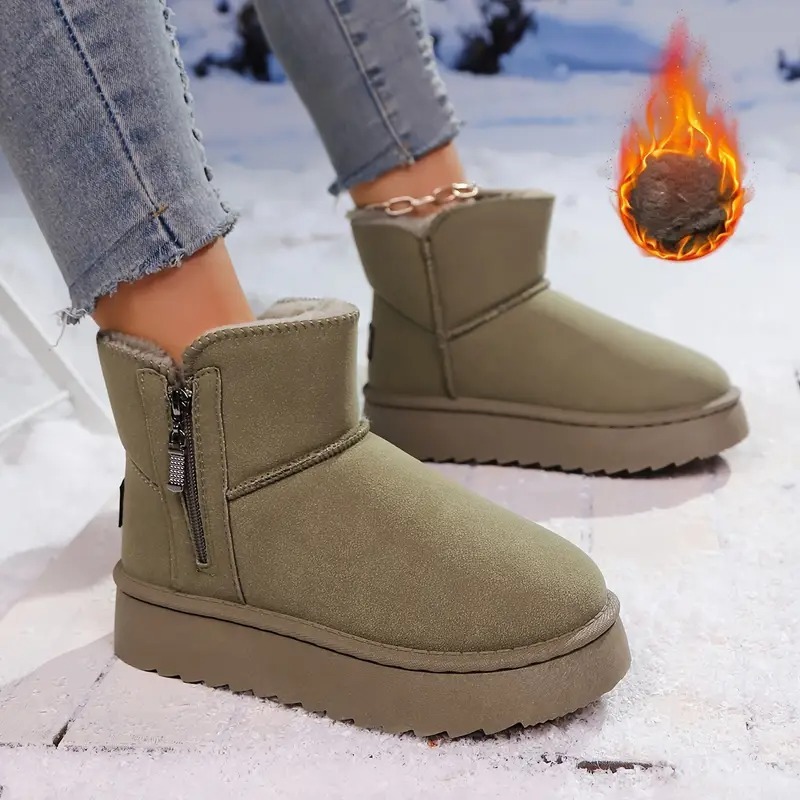 Women's Velvet Lining Snow Boots