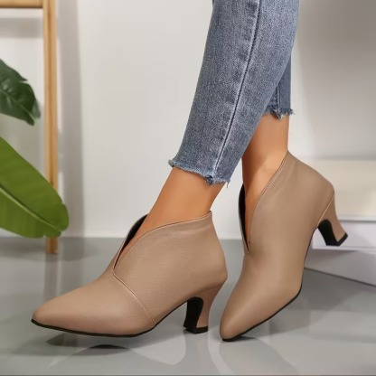 Women's Elegant Sophisticated Ankle Boots