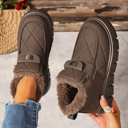 Women's Thick Waterproof Snow Boots