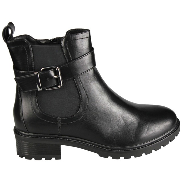 Warm Lined Comfy Grip Winter Casual Boots