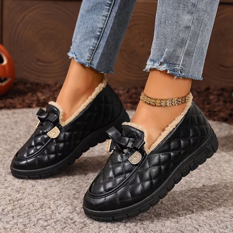 Women's Warm Non-Slip Loafers