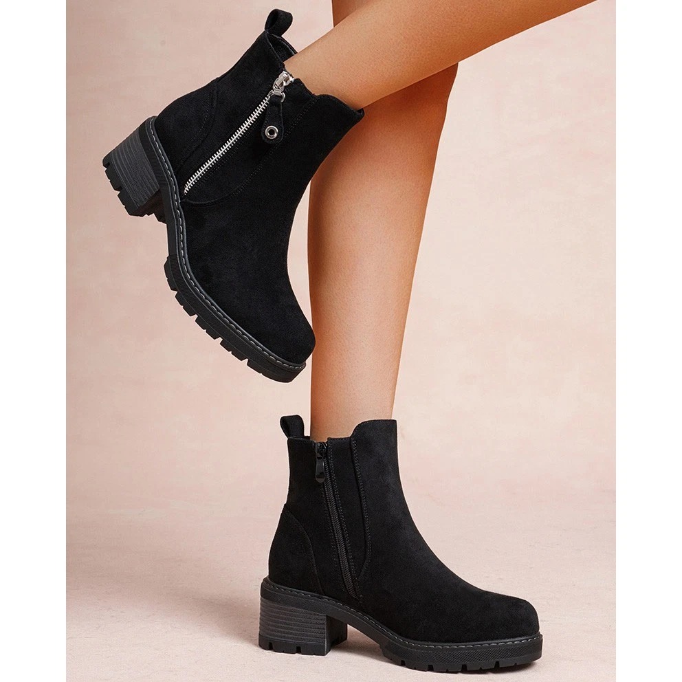 Women's Zip Comfy Grip Shoes