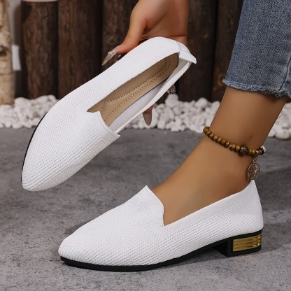 Women's Breathable Knit Slip-On Loafers