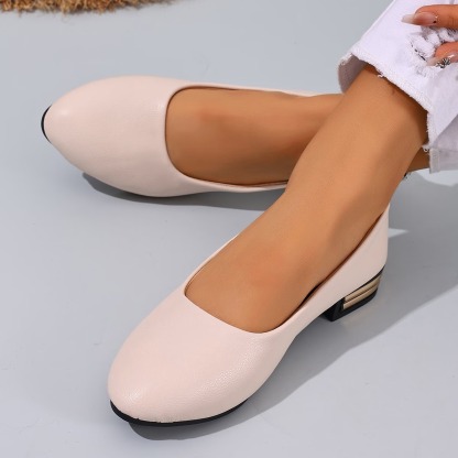 Women's Leather Comfy Flat Loafers