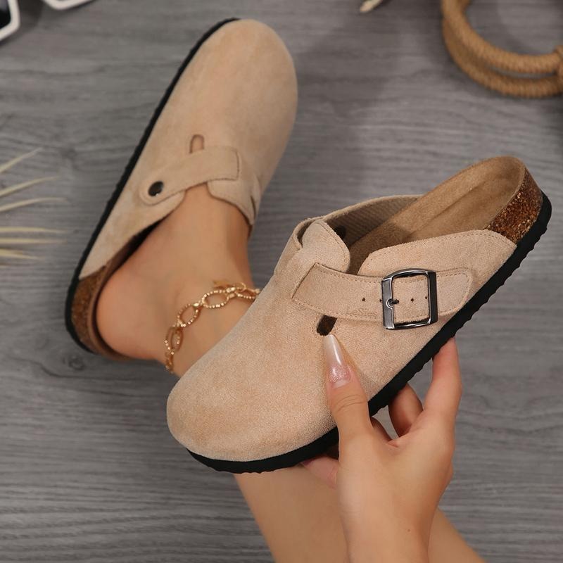 Women's Comfy Suede Leather Slippers