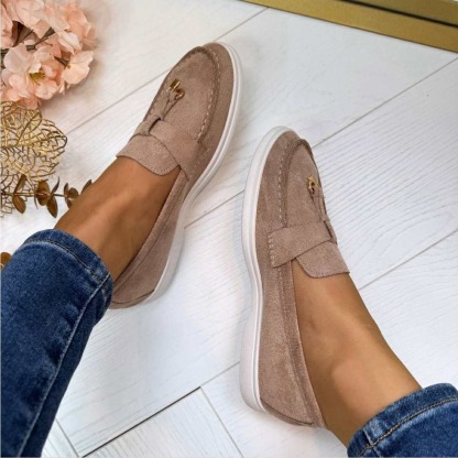 Women's Soft Retro Slip-On Loafers