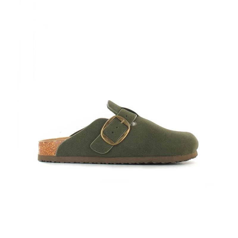 Women's Comfort Buckled Mules