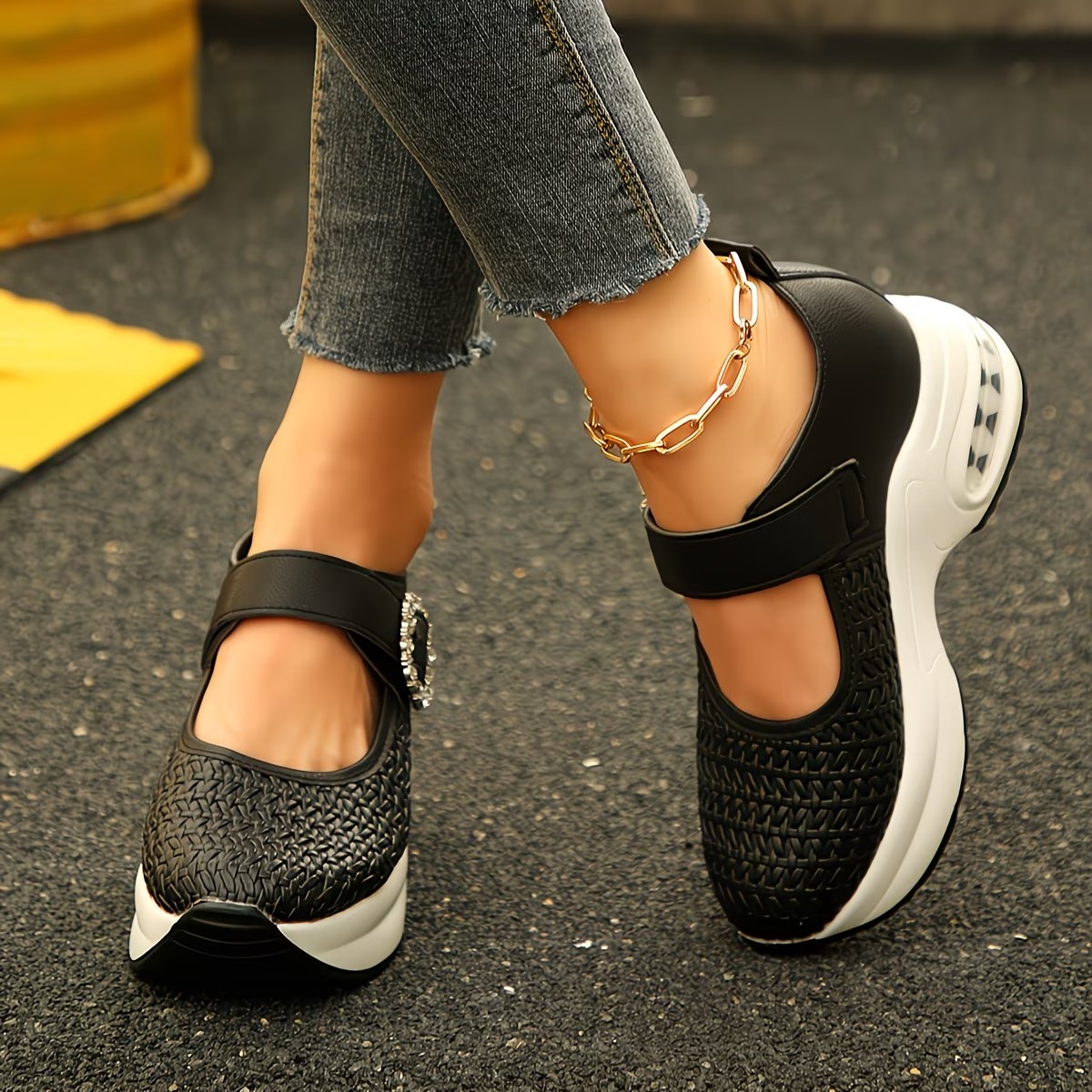 Women's Mary Jane Wedge Sandals