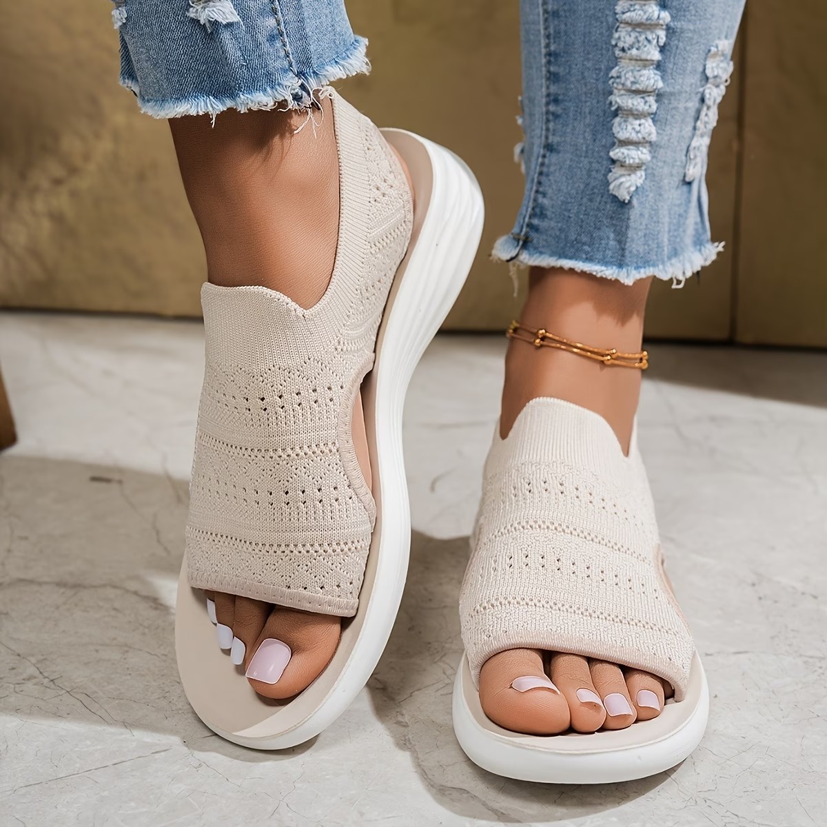 Women's Breathable Fabric Sandals