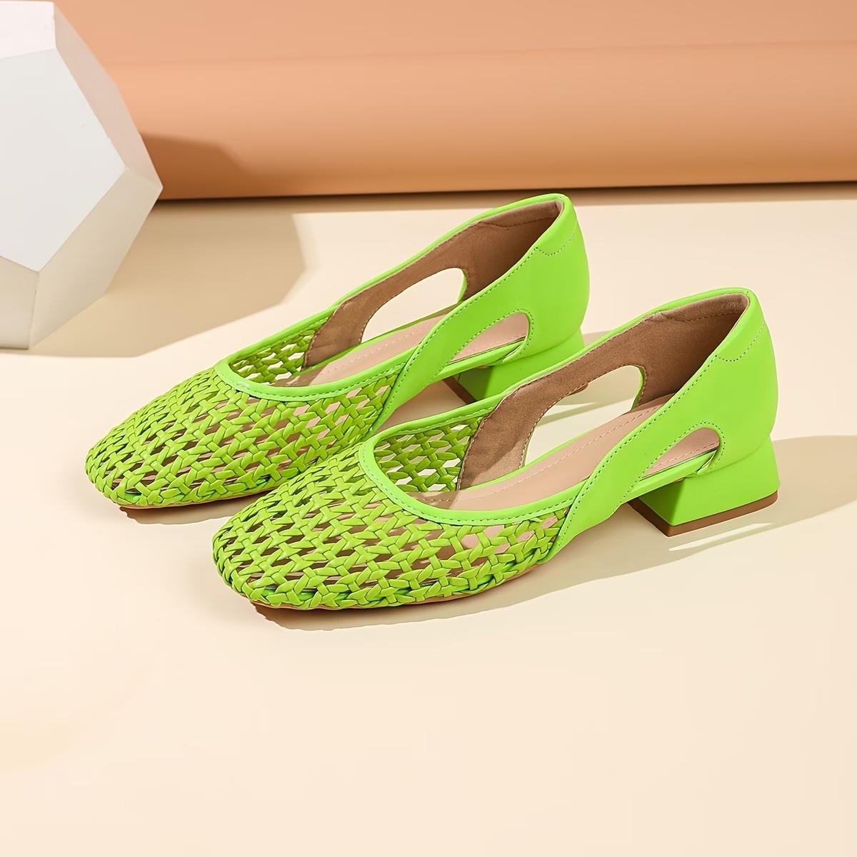 Women's Elegant Hollow Mesh Loafers