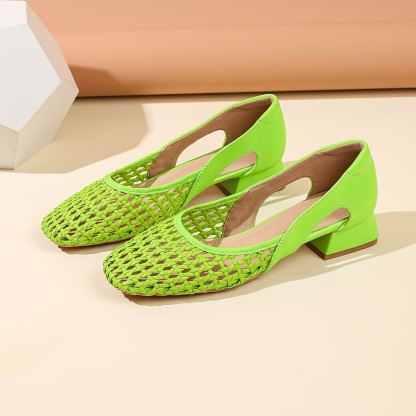 Women's Elegant Hollow Mesh Loafers