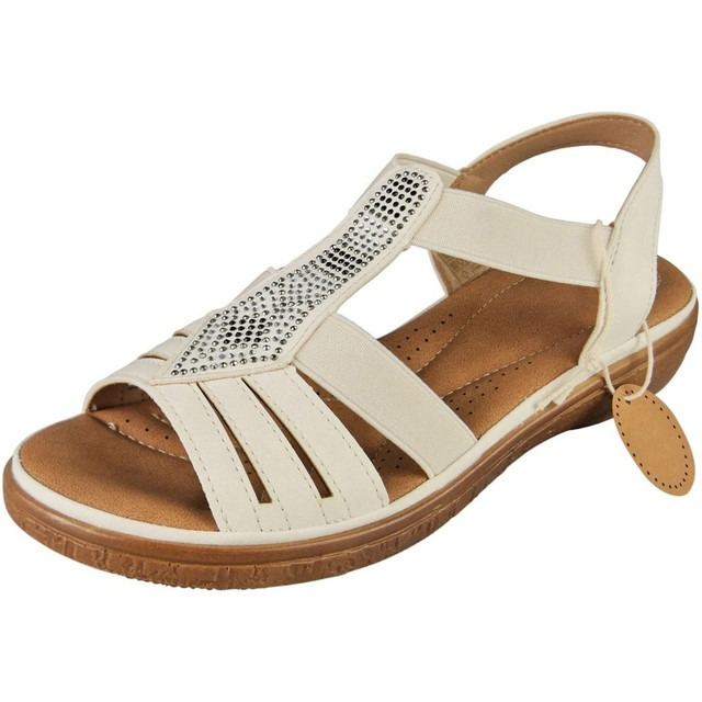 Women's Comfort Elastic Wedge Sandals