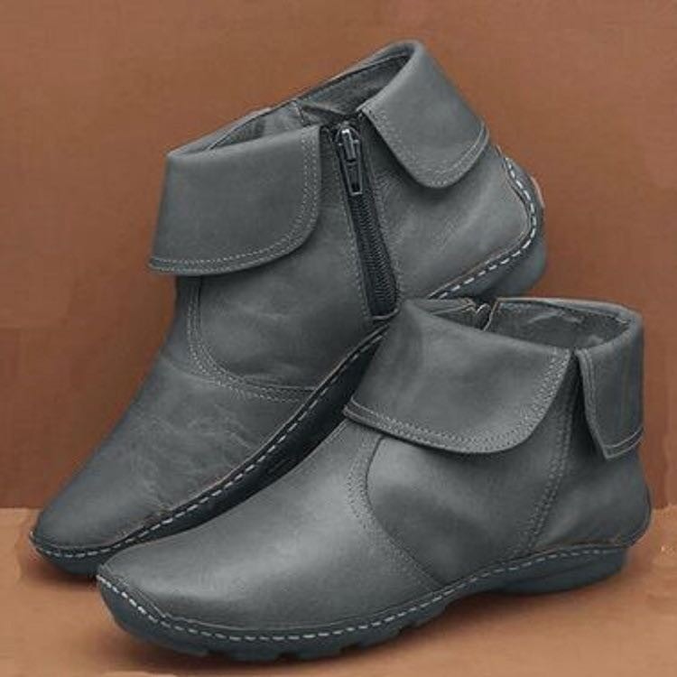 Womens Vintage Leather Boots