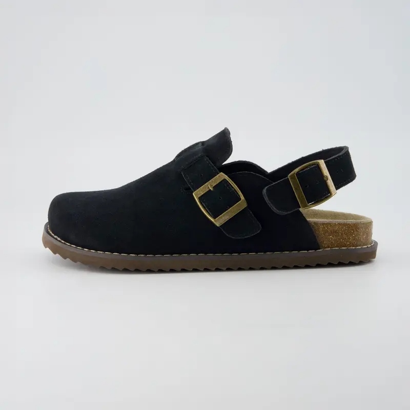 Brooklyn Genuine Suede Slingback Clogs