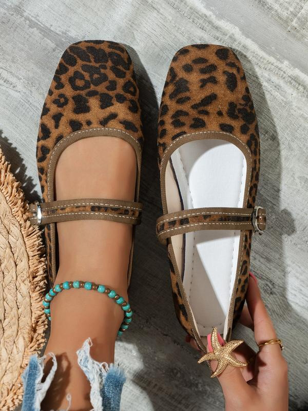 Vintage Square Toe Mary Jane Loafers