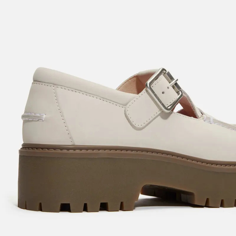 Women's Stone Street Platform Buckle Shoes