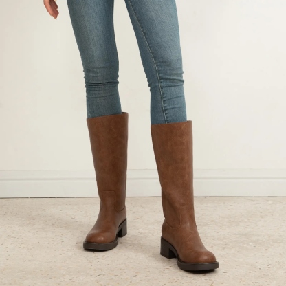 Women's Banana Knee High Boots
