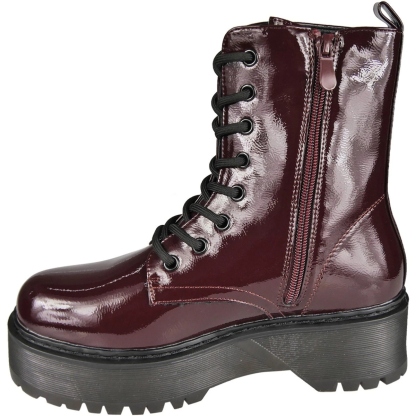 Ladies Punk Goth Zip Casual Boots