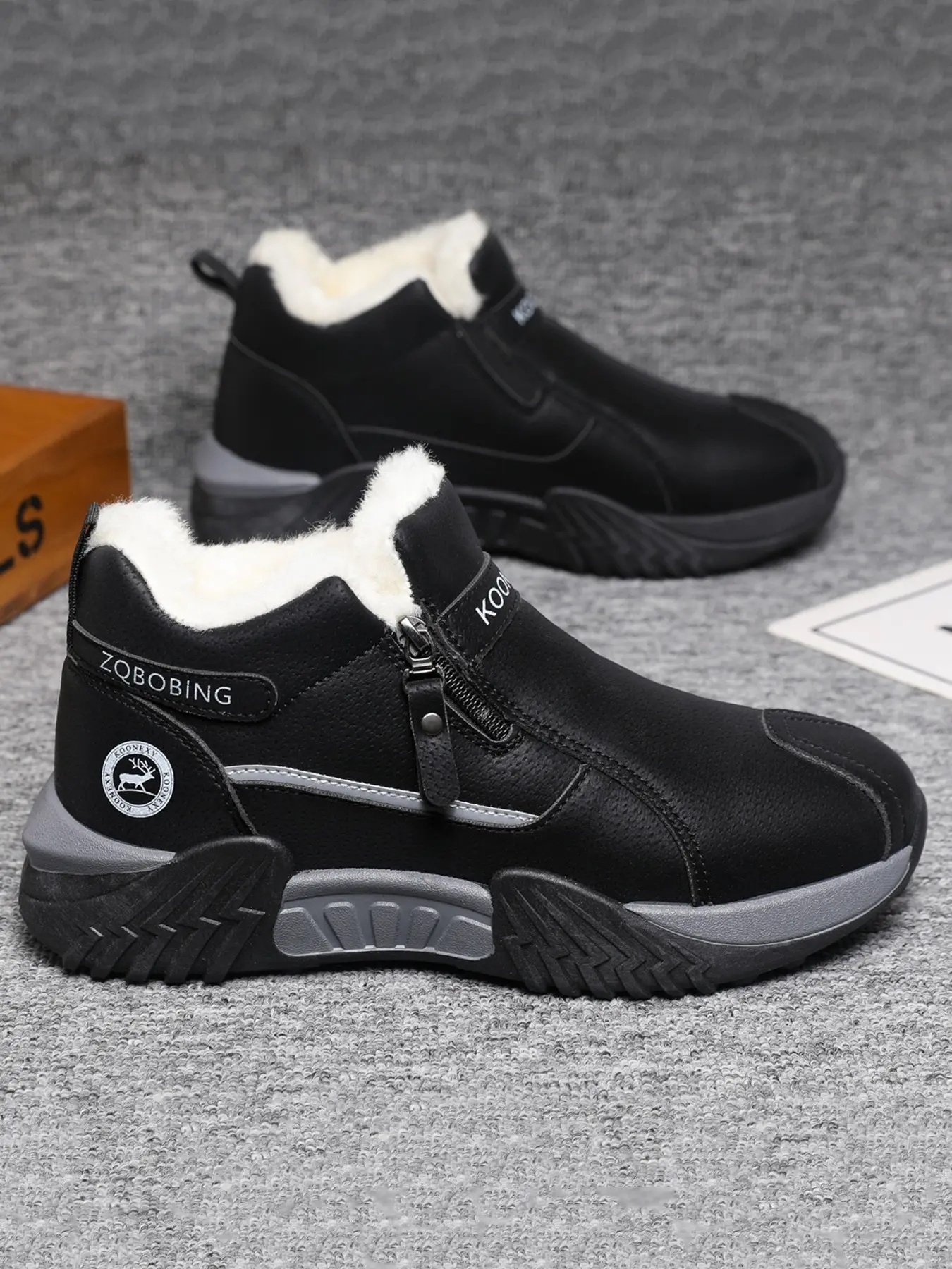 Unisex Winter Snow Casual Ankle Boots
