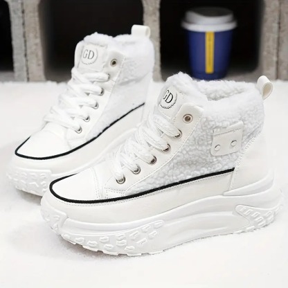 Cozy Fleece-Lined Winter Snow Boots