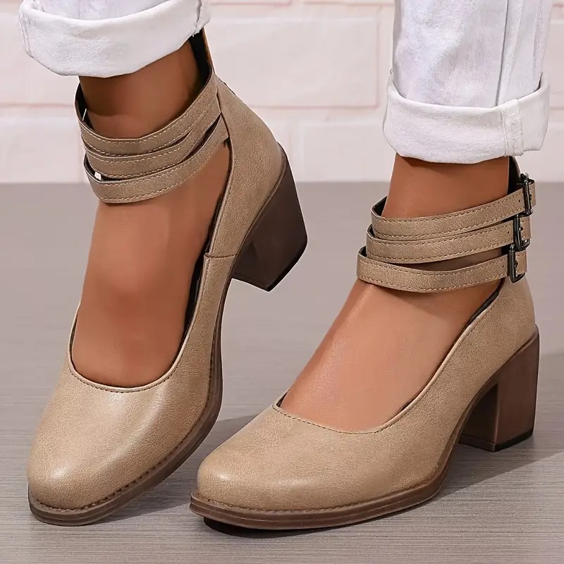Women's Stylish Chunky Block Heels