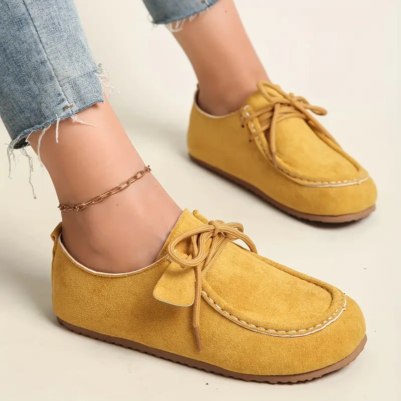 Women's Soft Lace-Up Loafers