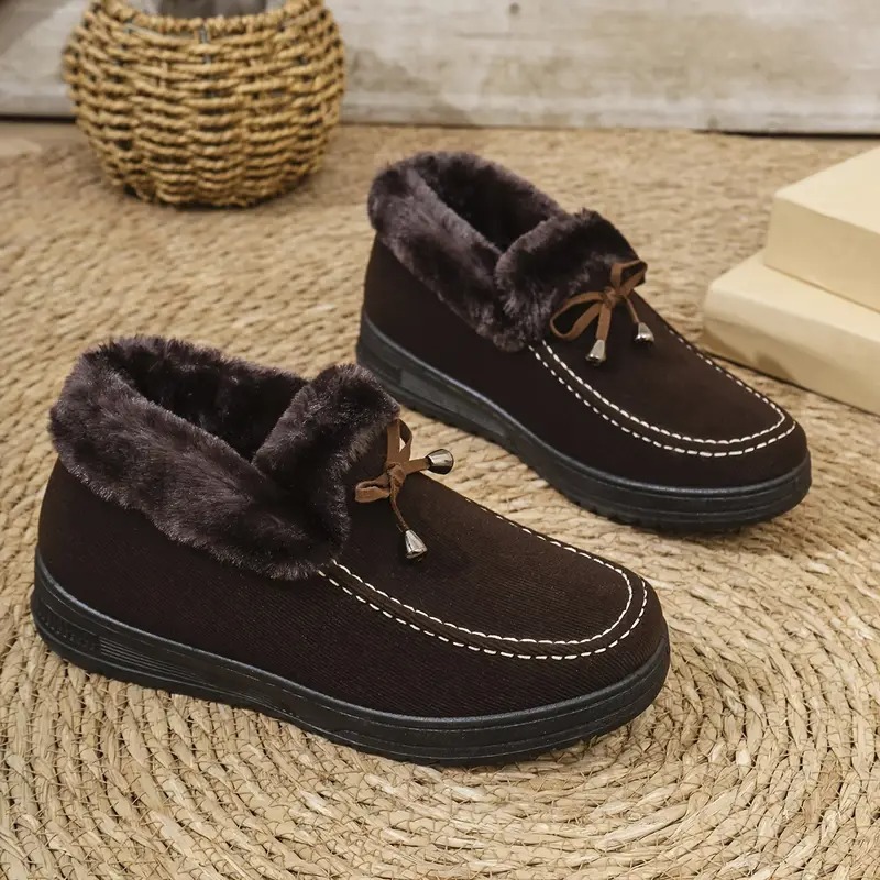 Women's Cozy Fleece-Lined Ankle Boots