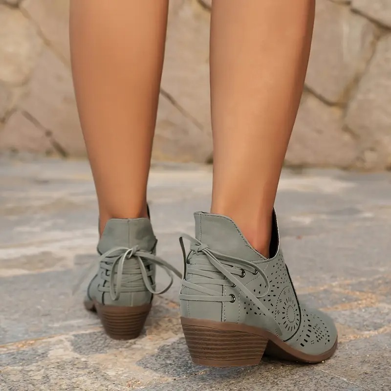 Women's Chic Slip-On Ankle Boots