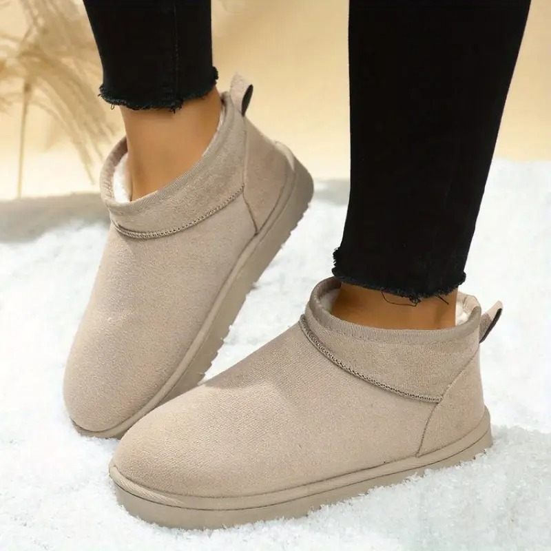 Women's Moccasin Slip-on Snow Boots