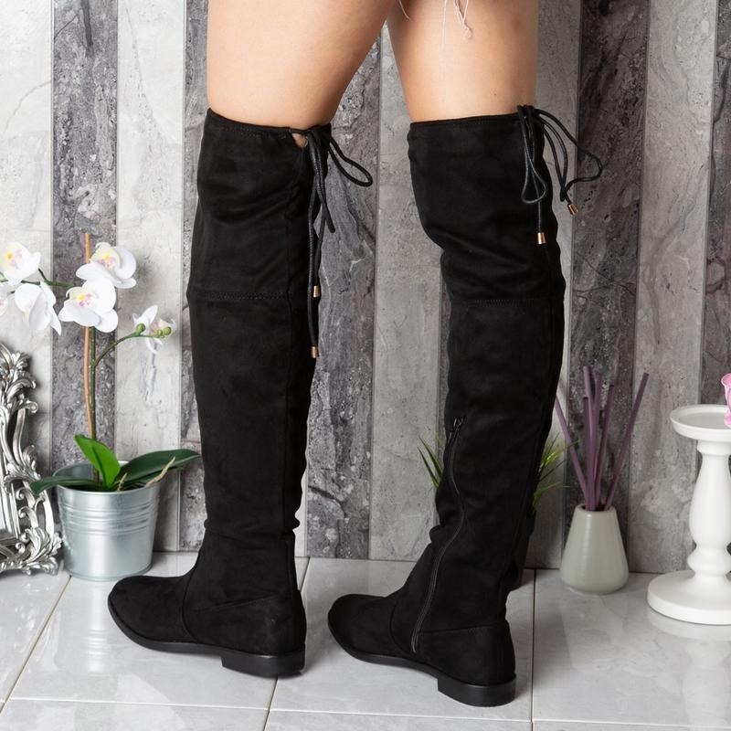 Women Over The Knee Lace Up Boots