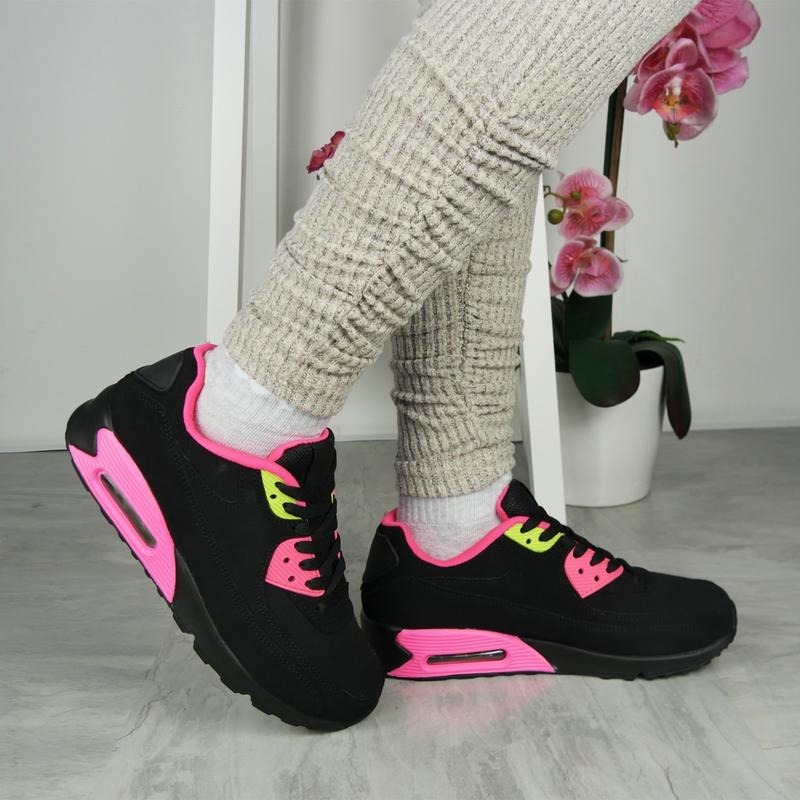 Comfort Lace-Up Flat Running Sports Trainers